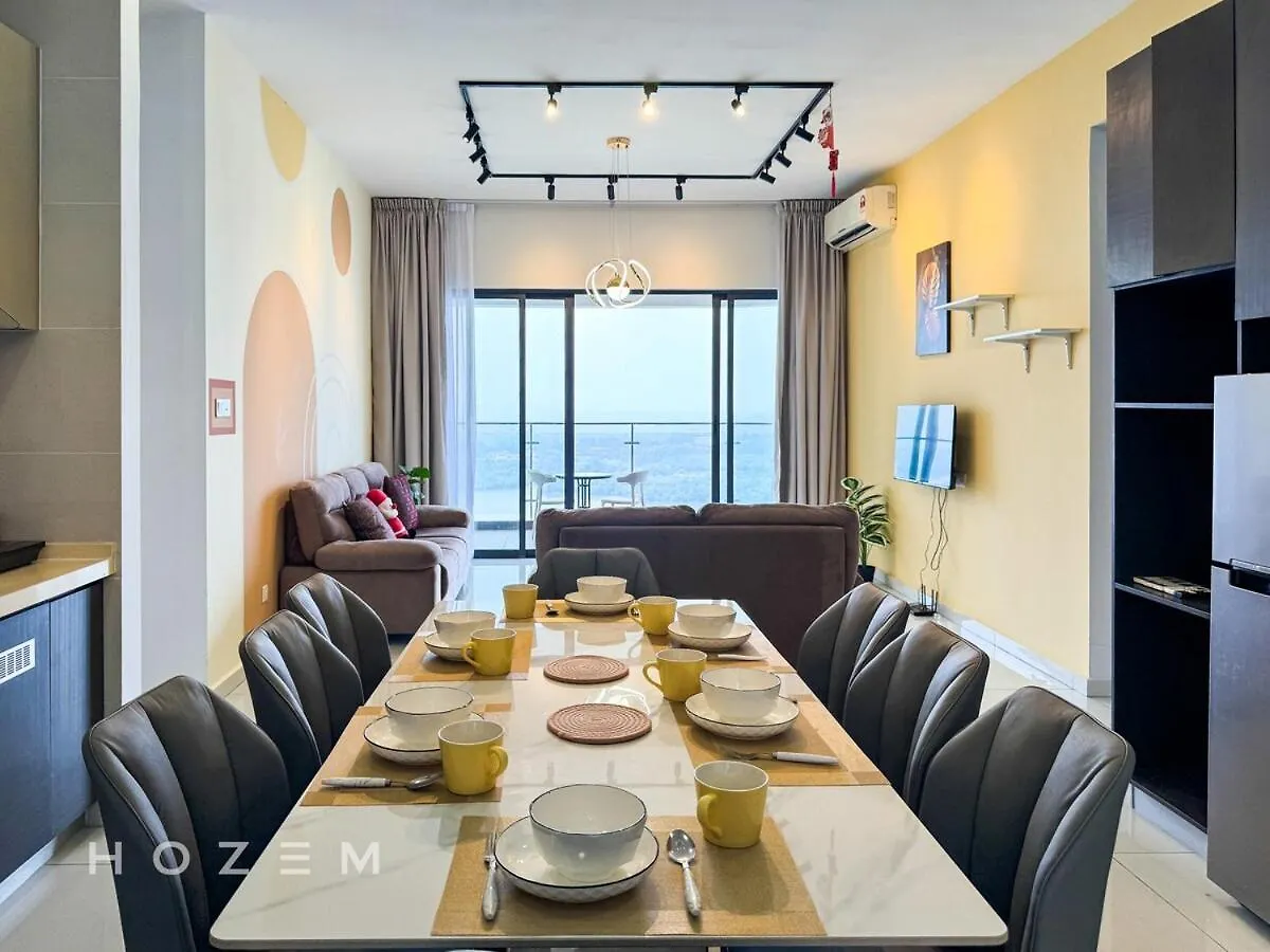 4Br7B Hozem Jb3701 Apartment Danga Bay Johor Bahru Malezya